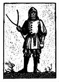 Karel Toman - Hornické kroje v 16. století - Proutkař